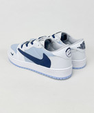 کفش روزمره مردانه نایک Air Jordan 1 Low Travis Ocean Blue سفید آبی