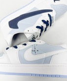 کفش روزمره مردانه نایک Air Jordan 1 Low Travis Ocean Blue سفید آبی