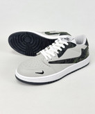 کفش روزمره مردانه نایک Air Jordan 1 Low Travis Army Green سبز چریکی