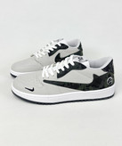 کفش روزمره مردانه نایک Air Jordan 1 Low Travis Army Green سبز چریکی
