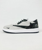 کفش روزمره مردانه نایک Air Jordan 1 Low Travis Army Green سبز چریکی