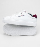 کفش ونس روزمره مدل TOMMY HILFIGER سفید زرشکی