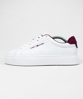 کفش ونس روزمره مدل TOMMY HILFIGER سفید زرشکی