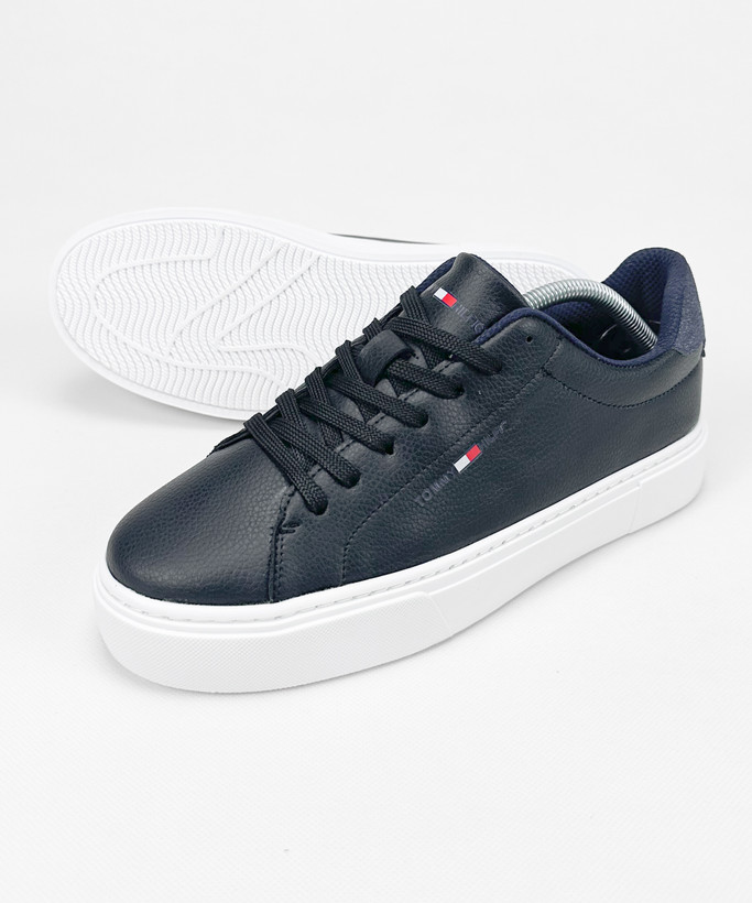 کفش ونس روزمره مدل TOMMY HILFIGER مشکی سرمه ای