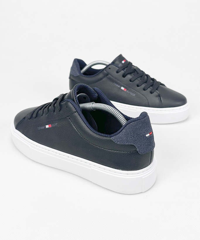 کفش ونس روزمره مدل TOMMY HILFIGER مشکی سرمه ای