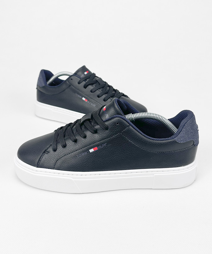 کفش ونس روزمره مدل TOMMY HILFIGER مشکی سرمه ای