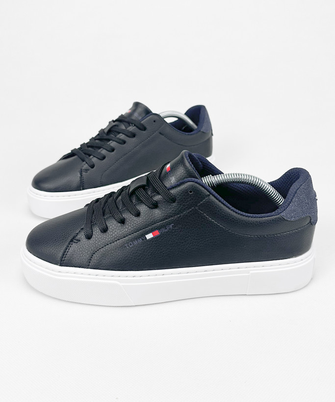 کفش ونس روزمره مدل TOMMY HILFIGER مشکی سرمه ای