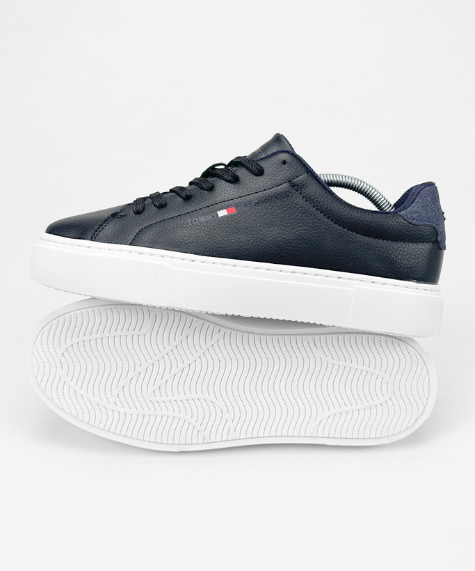 کفش ونس روزمره مدل TOMMY HILFIGER مشکی سرمه ای